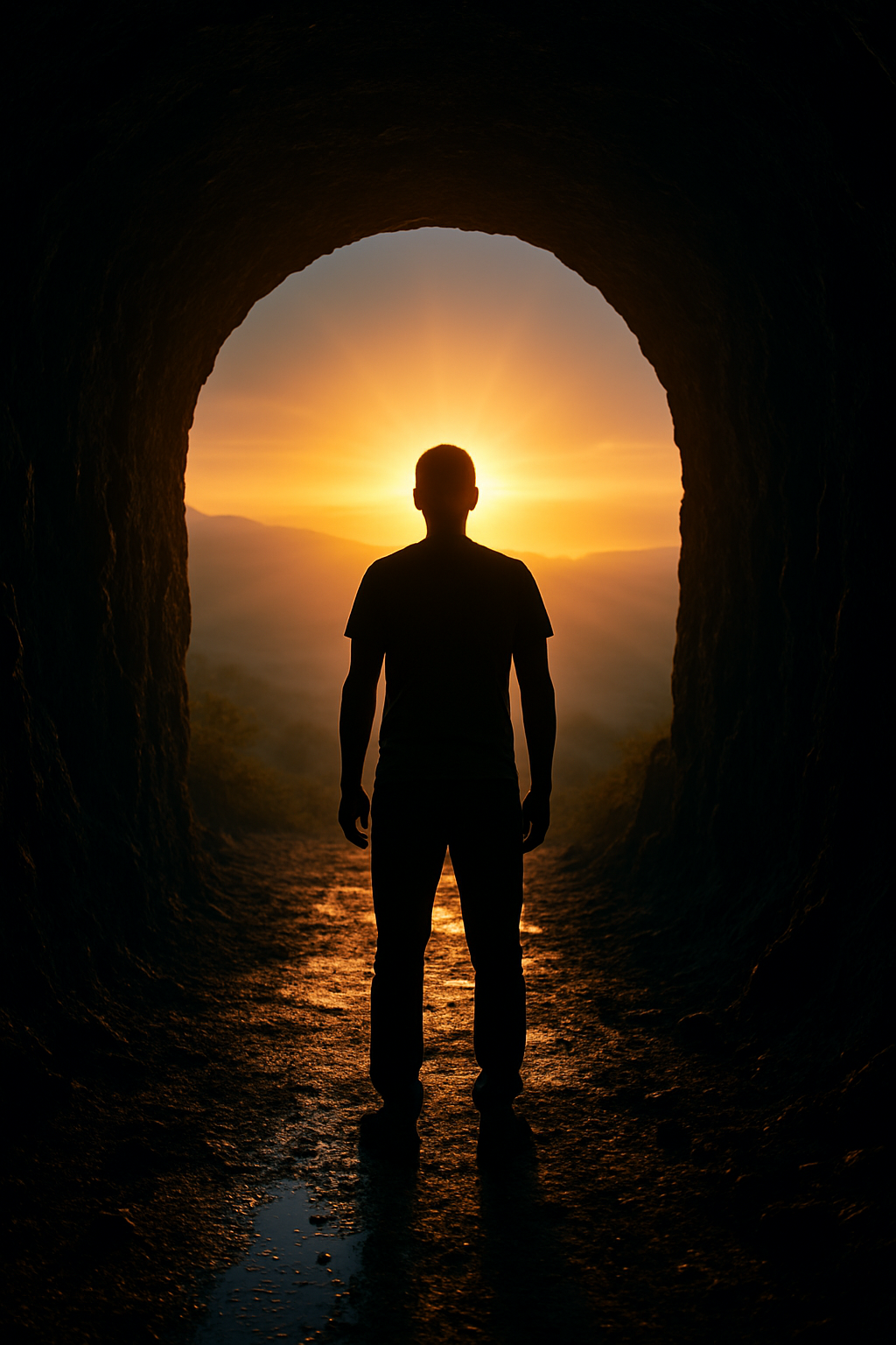 Symbolic sunrise representing hope, resilience, and emotional recovery after captivity and war trauma.