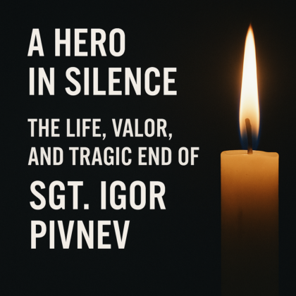 Candle tribute for Sgt. Igor Pivnev, Israeli October 7 hero